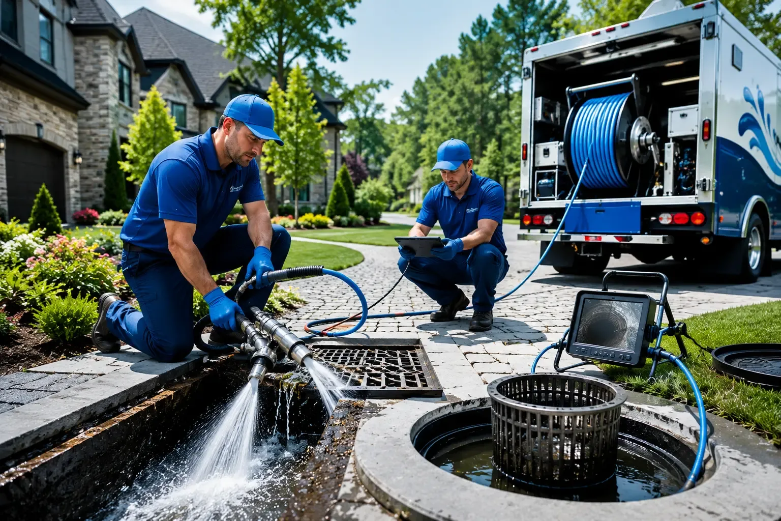 Local outdoor drain cleaning professionals in Harrisville, NH