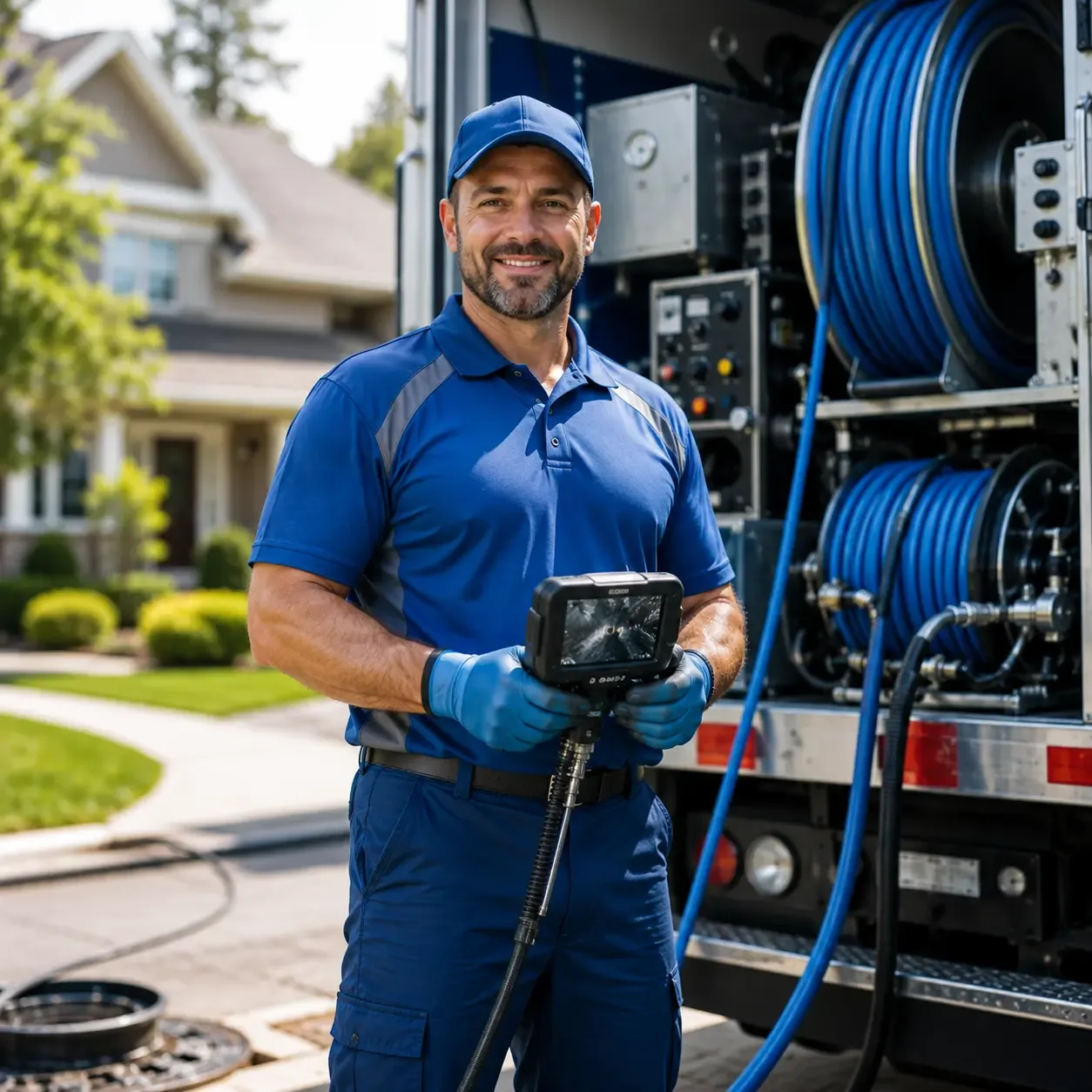 Local outdoor drain cleaning specialists in Harrisville, NH